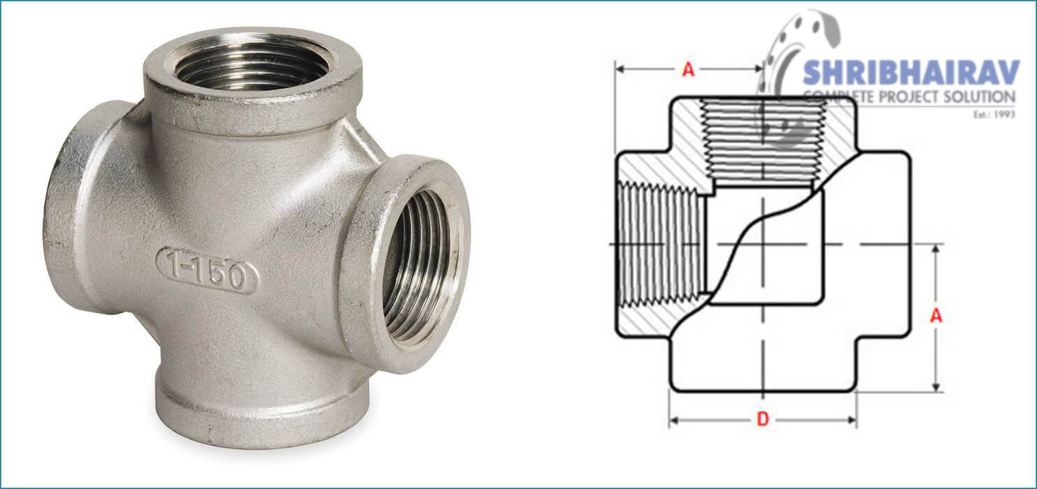 ASME B16.11 Threaded / Screwed Cross